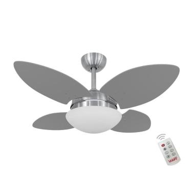 Imagem de Ventilador Volare Mini Petalo Titanio 110V E Controle Remoto