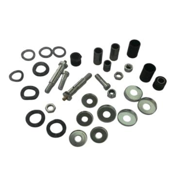 Imagem de isbridge Adequado para 32 peças Kit de parafusos de reconstrução de suspensão de garfo dianteiro H@nda C70 Passport C50 C65 C90