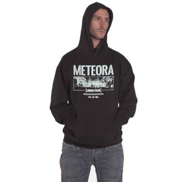 Imagem de Rock Off officially licensed products Moletom com capuz Linkin Park Meteora Wall Art Tamanho G Preto