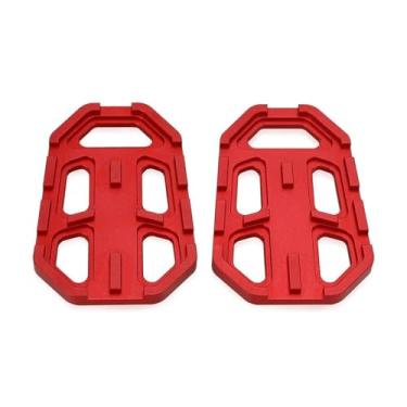Imagem de Anti-derrapante Para g310gs f750gs f850gs r1200gs f 750 850 1200 gs boleto largo pé pegs pedais resto footpegs(Red)