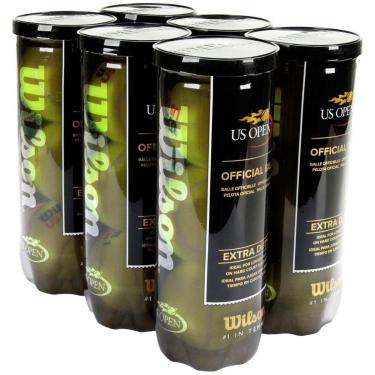 Imagem de Bola de Tênis Wilson US Open Extra Duty Pack com 6 Tubos-Unissex
