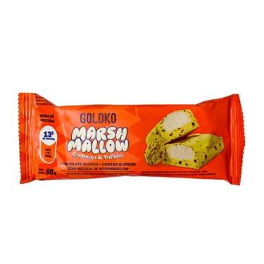 Imagem de Barra de Proteína Cookies e Marshmallow GoldKo - 50g
