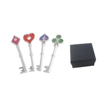 Imagem de Conjunto De Chaves RPD Para Homens, 4 Peças, Resident Evil Remake, Por