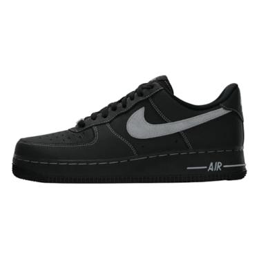 Imagem de Nike Tênis masculino Air Force 1 07 Lifestyle (preto/cinza lobo/preto/preto), Preto/cinza lobo-preto, 41