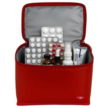 Imagem de Bolsa Térmica Pequena para Transporte Insulina Medicamentos Termolabei