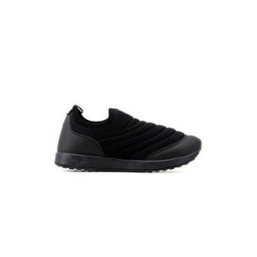 Imagem de Tênis Infantil Ortopasso Jogging 77533 Preto/Pink-Feminino