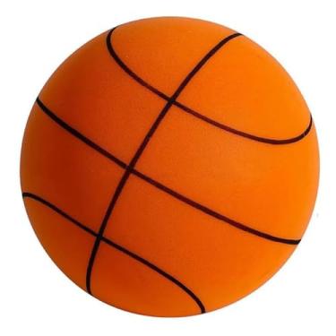 Imagem de Bola de basquete silenciosa – Tamanho 7 (74,5 cm), bola de espuma e silenciosa atualizada, para drible silencioso e treinamento interno, bola de espuma de poliuretano profissional – sensação real de