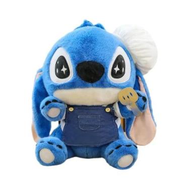 Imagem de Brinquedo De Pelúcia Disney Lilo E Stitch Chef De 30/50cm, Boneco Kawa