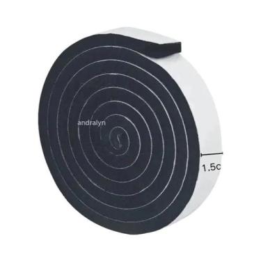 Imagem de Fita Adesiva De Espuma PU Para Vedação, Anticolisão, Isolamento Acústi