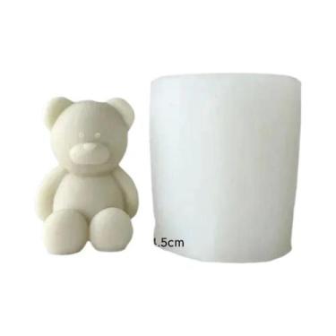 Imagem de Molde De Silicone 3D De Urso Fofo Para DIY, Kit De Sabão Artesanal, Ve