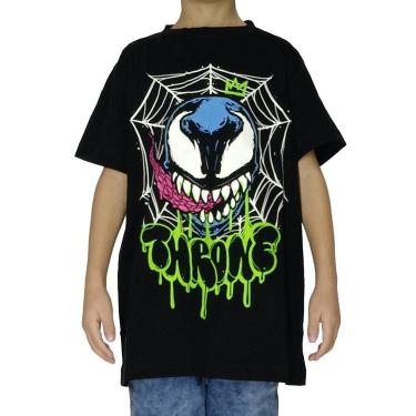 Imagem de Camiseta Throne Infantil Venom Evil-Masculino