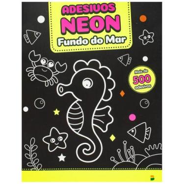 Imagem de Livro - Meus 500 Adesivos NEON: Fundo do Mar