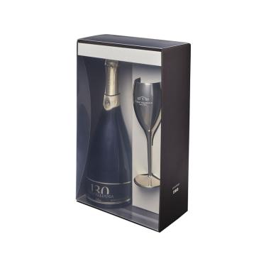 Imagem de KIT ESPUMANTE CASA VALDUGA 130 BRUT 750ML + TACA DOURADA
