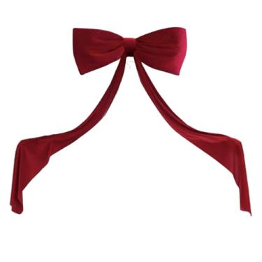 Imagem de de enfeite de árvore de Natal | Ornamentos festivos de veludo gigante de 187 cm | de guirlanda de Natal - para casa, sala de estar, festa, decoração de parede, cenário de fotos, celebração