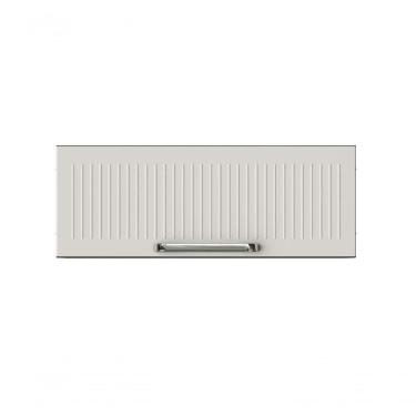 Imagem de Armário Aéreo Horizontal De Cozinha 70cm Em Aço Grafite-off White Itatiaia Midi Pop Art I3