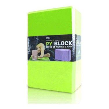Imagem de Bloco De Yoga e Pilates para Equilíbrio Postura - MBFIT, Verde