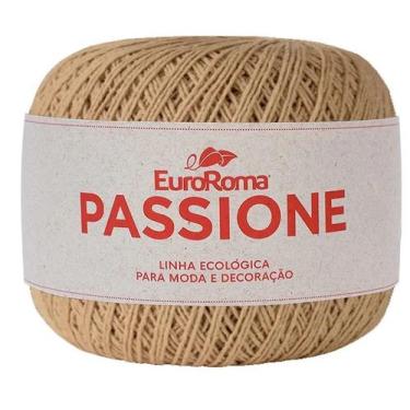 Imagem de Linha EuroRoma Passione nº3 150g Cor 1110 Bege - Fio de Algodão Susten
