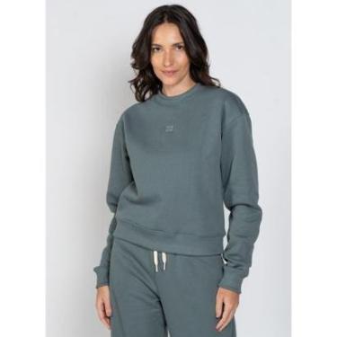 Imagem de Moletom Billabong Care Cropped Fleece 2 Verde Militar-Verde Militar-G-Feminino