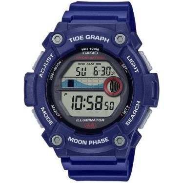 Imagem de Relógio casio masculino tabua de mare ws-1300h-2avdf