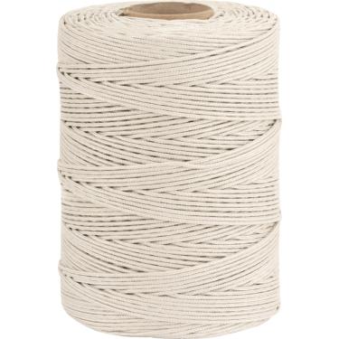 Imagem de Corda Multifilamento Trançada 6,0mm 4,5kg 180 Metros Branca