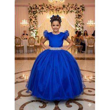 Imagem de Vestido Longo Amanda Azul Royal - Elegância e Sofisticação - Marie, Da