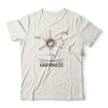 Imagem de Camiseta Caffeine Molecule - - Studio Geek, G, Off white