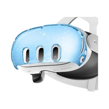 Imagem de Capa Protetora De Cristal Para Meta Quest 3 VR, Película Temperada Par