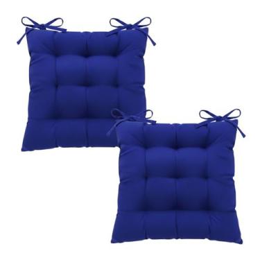 Imagem de Kit Futton 2 unidades 40x40cm Macio C/Diversas Cores Futon Para Cadeir