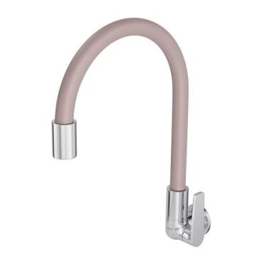 Imagem de Torneira para Cozinha Deca Motion Parede Cromado e Fendi - DECA METAL