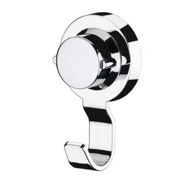 Imagem de Cabide Gancho Multiuso Porta Toalha Com Ventosa Cromado - 4054 Future
