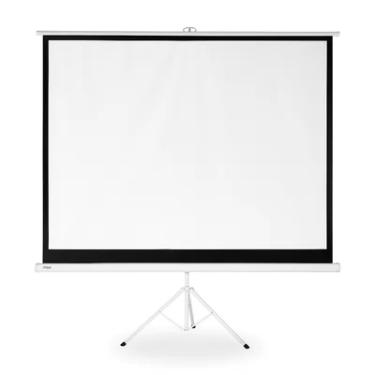 Imagem de Tela De Projeção Retrátil Com Tripé Marca Mse Modelo Tpt20-100 (200x150cm) Tam: 100 Pol Form: 4:3