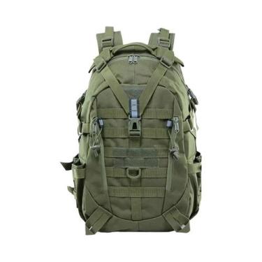Imagem de Mochila De Camping E Hiking Masculina 40L Camo Molle Com Alças Refleti
