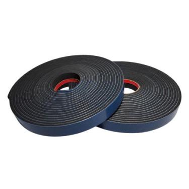Imagem de Fita Adesiva Cola Vedação Janela Porta 30x06 mm - 50 Metros Borrachas 