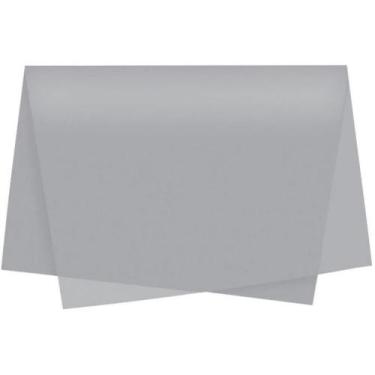 Imagem de Papel Folha de Seda Prata 48X60CM 20G PCT com 100 - VMP