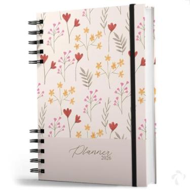 Imagem de Agenda Planner Visão Semanal Anual Capa Dura Primavera Dream - NISTI P