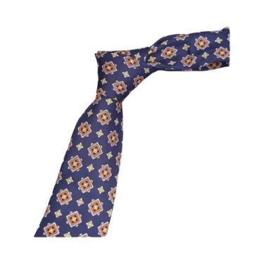 Imagem de Gravata De Seda Masculina 8CM Com Estampa Graffiti, Matemática, Frutas