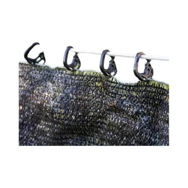 Imagem de Clipes De Fixação Ajustáveis Reforçados Para Tela De Sombreamento 30 P