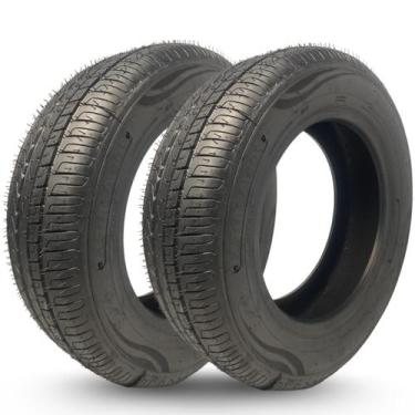 Imagem de Par Pneus Aro 15 205 60R15 Garantia Durabilidade - Black Tyres