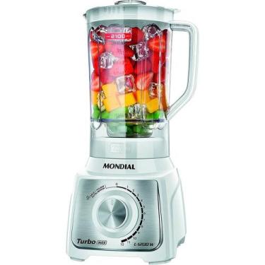 Imagem de Liquidificador Mondial L-1200-Wi Turbo Inox 1200W Branco - 220V 50/60H