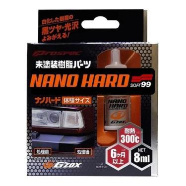 Imagem de Restaurador e Protetor de Plásticos Nano Hard - 8ml - Soft 99