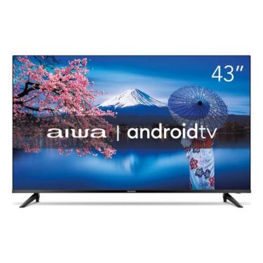 Imagem de Smart TV AIWA 43 Android Full HD Borda Ultrafina HDR10 Dolby Áudio