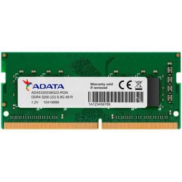 Imagem de Memória RAM Premier cor verde 8GB 1 Adata AD4S320088G22-SGN - Congratu