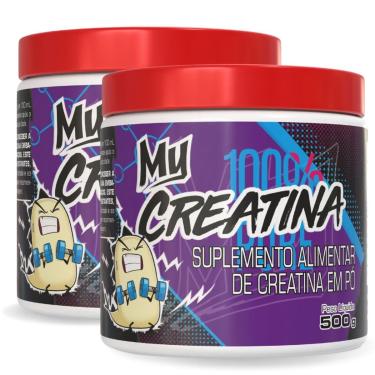 Imagem de Kit 2x Creatina Pura 500g – My Suplementos-Unissex