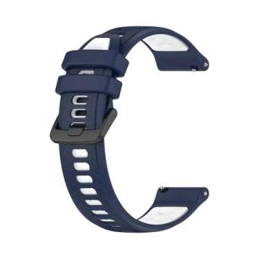 Imagem de Pulseira De Silicone 20/22mm Para Amazfit Bip 6 GTR Huawei Watch GT 5 