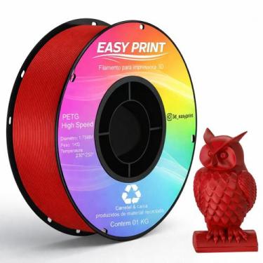 Imagem de Filamento Petg 1,75MM Para Impressão 3d Rolo 1kg Easy Print 3d Premium