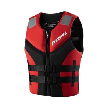 Imagem de Colete Salva-Vidas Adulto Para Surf, Caiaque, Wakeboard, Barco a Motor