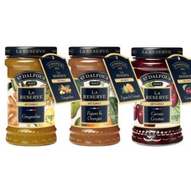 Imagem de Kit 3 Geleia Importada St Dalfour La Reserve Sortidas 170 Gr