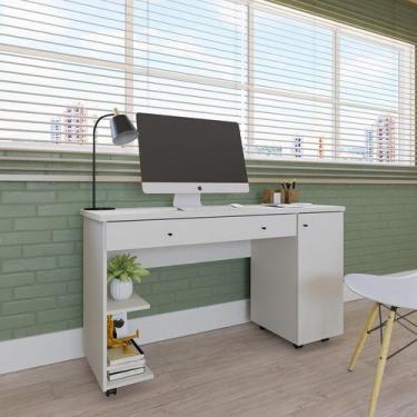 Imagem de Escrivaninha Mesa Para Computador Quarto Escritorio Ariel - MOVEIS PRI