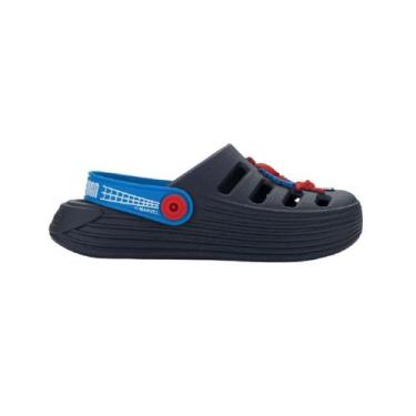 Imagem de Babuche Infantil Menino Grendene Marvel Kicks 23424 Marinho, Marinho, 