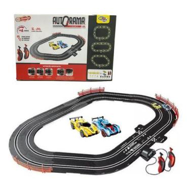 Imagem de Autorama Circuito 3 Em 1 240cm 2 Carros Pista de Corridas - Str Store